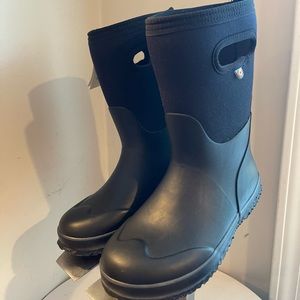 Bogs Kids Black Boots